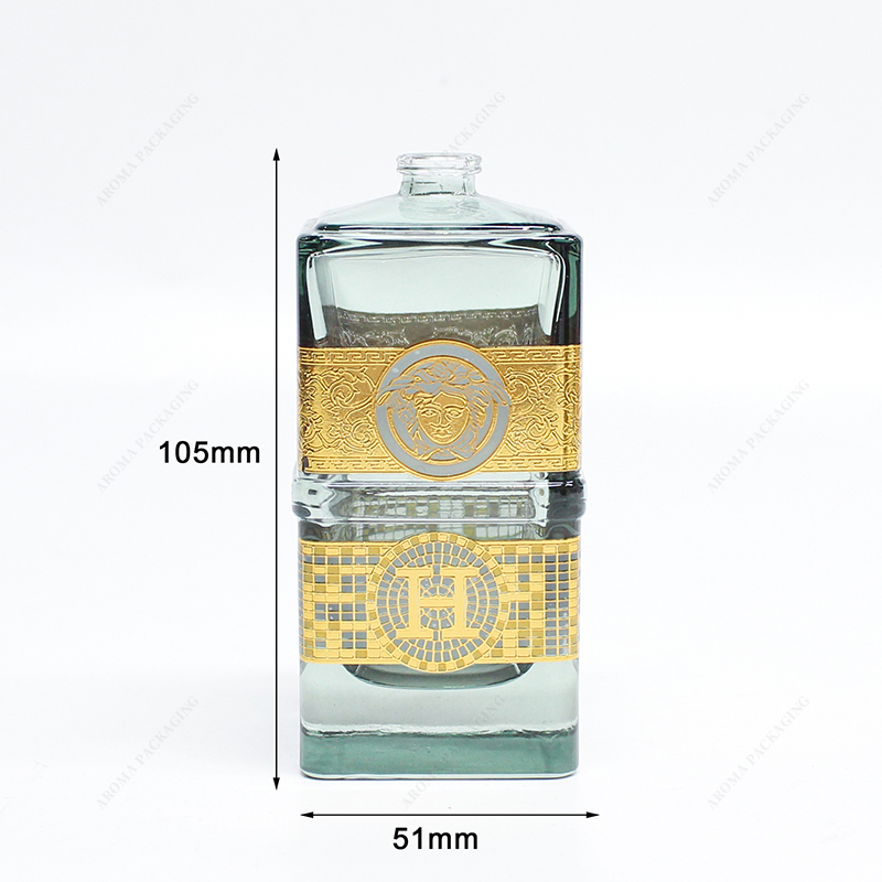120ml glass perfume bottle with cap